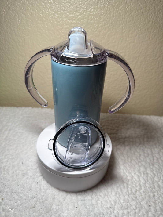 16oz Sippy Cup-Baby Blue