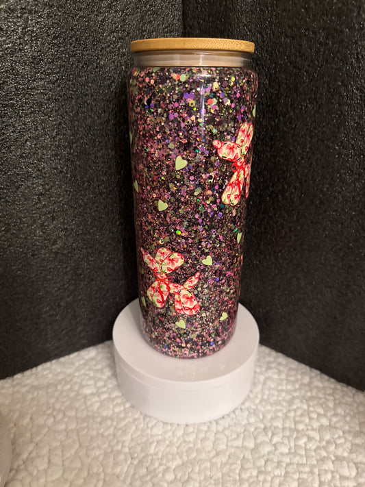 25 ounce glass snow globe