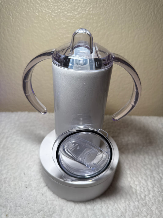 16oz Sippy Cup-White