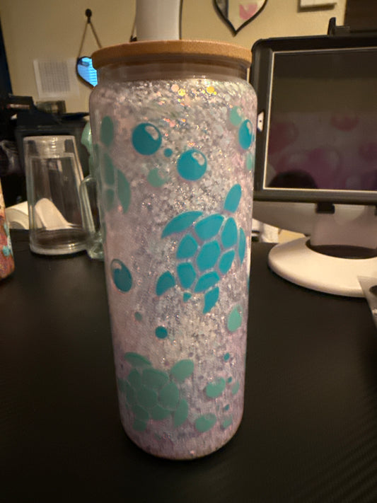 25oz snow globe cup