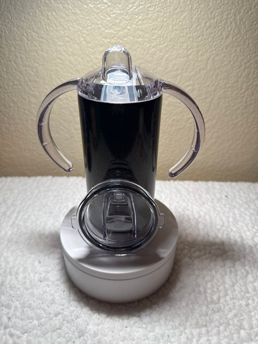 16oz Sippy Cup-Black