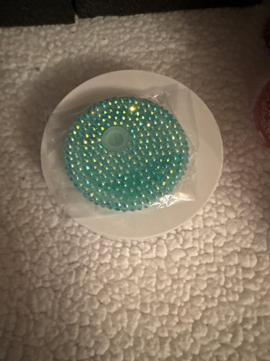 Green bling lid, for snow globes