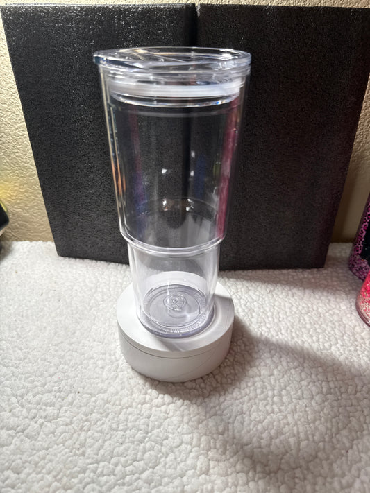 30oz Acrylic Snow Globe Cup