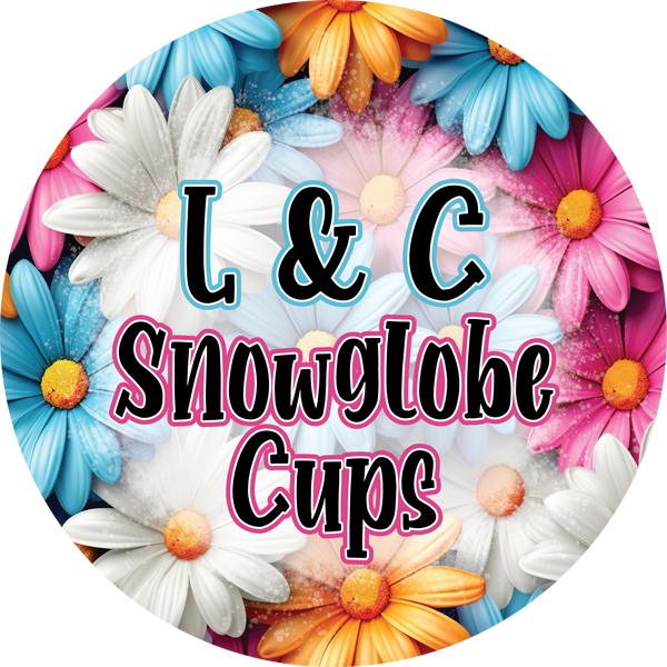 L&C Snow globe cups